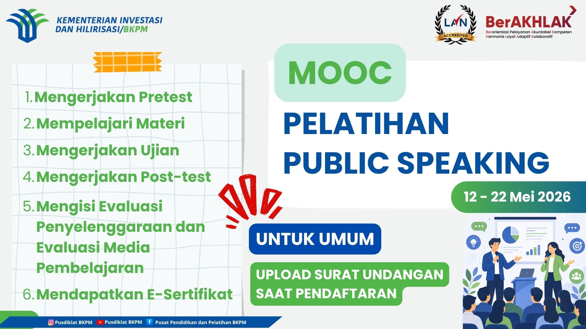 MOOC Pelatihan Public Speaking