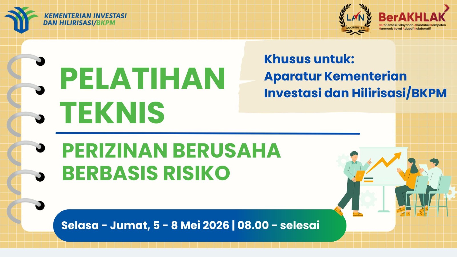 Pelatihan Teknis Perizinan Berusaha Berbasis Risiko - Angkatan I